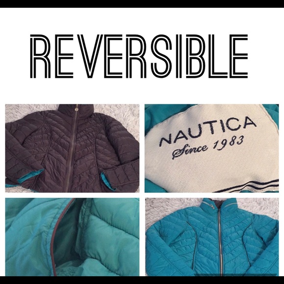 Nautica Jackets & Blazers - Nautica Reversible Puffer Jacket
